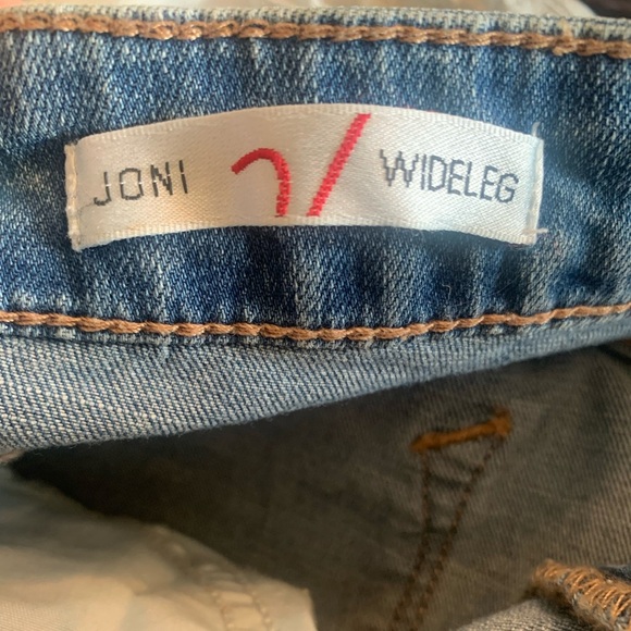 Vigoss Joni Cuff wide leg crop jeans NWT women’s size 10/30. - Picture 10 of 11